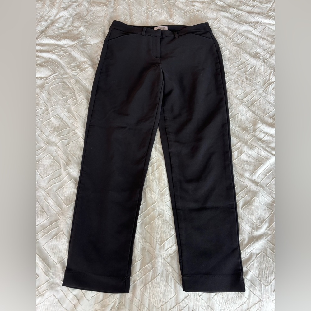 NANETTE LEPORE BLACK DRESS PANTS WOMENS 6 WORK OFFICE WEAR